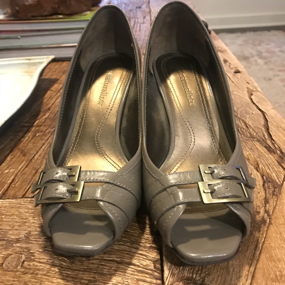 Naturalizer Open Toe Pumps
